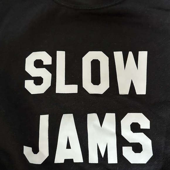 ⚡️2/$25⚡️ Urban Outfitters Sub Urban Riot SLOW JAMS Crewneck Sweatshirt | XS - Picture 2 of 7